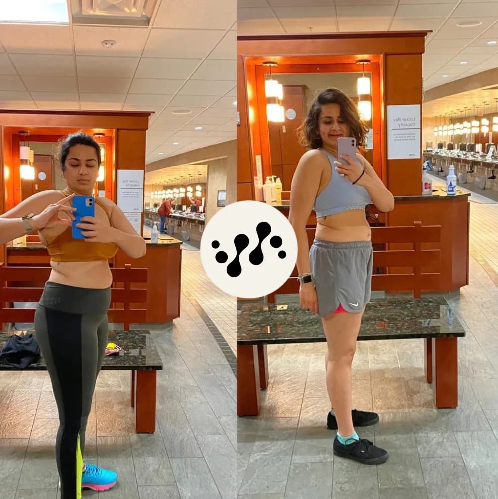 Guntas, before and after fitcru coaching